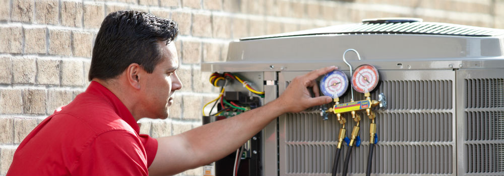 Air conditioner maintenance and repair job for homeowners